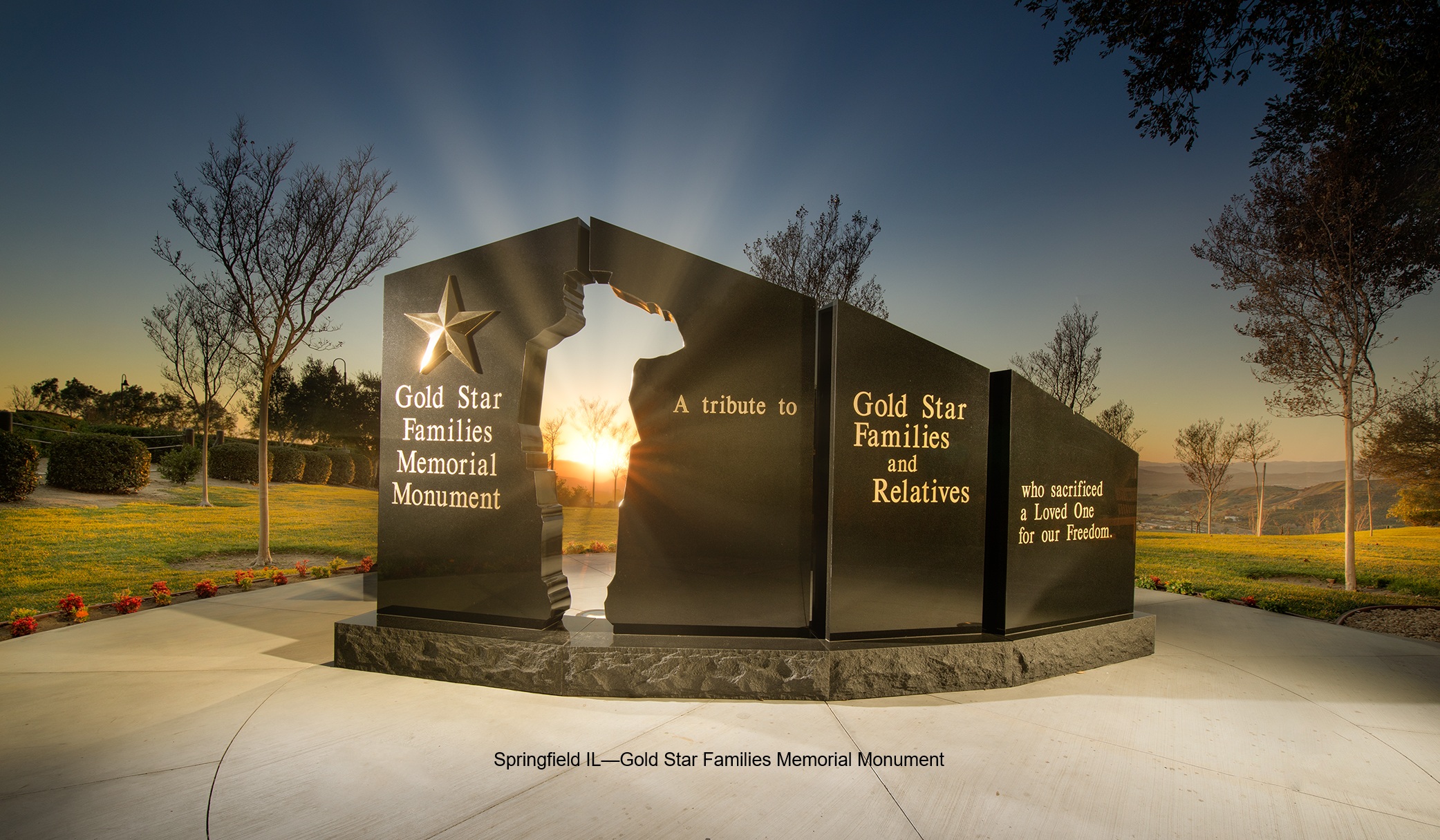 Springfield IL—Gold Star Families Memorial Monument