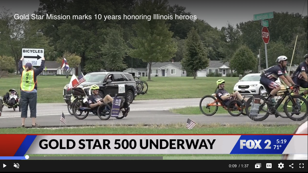 Gold Star Mission marks 10 years honoring Illinois heroes